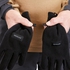 Decathlon Adult Mountain Trekking Recycled Fleece Gloves - MT100 Black