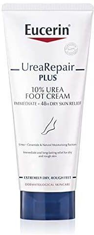 Eucerin Urea Repair Plus 10% Urea Foot Cream, 100 ml, White, 100 ml (Pack Of 1)