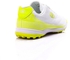 Activ White & Neon Yellow Round Outdoor Football Shoes