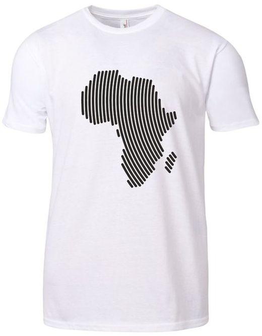 Mavazi Afrique Africa Fingerprint - White