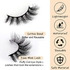 10 Pairs Comfortable Eye Lashes,Natural Look False Eyelashes,Fluffy Wispy Lashes,Natural Lashes Extensions,Reusable Fake Eye Lashes,3D Curly Faux Lashes