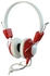 Salar A61 Headset with Mic - Red