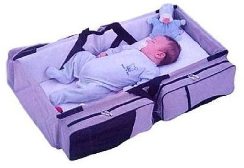 Universal Baby Bag 3 In 1 - Travel Bed, Diaper Bag & Change Station