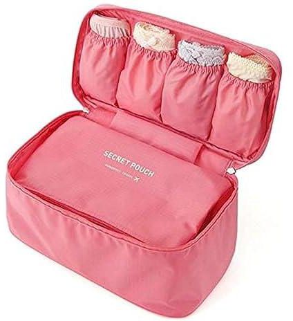 Bosideng Bra Underwear Storage Bag Packing Cube (Pink)