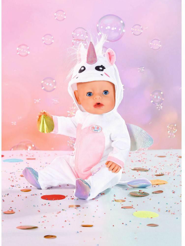 Baby Born - Unicorn Onesie- Babystore.ae