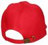 Stylish Red Face Cap With Adjustable Strap For Men