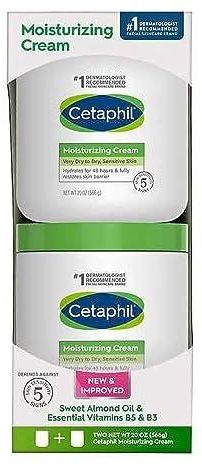 Cetaphil Moisturizing Cream 20 oz, 2 Pack