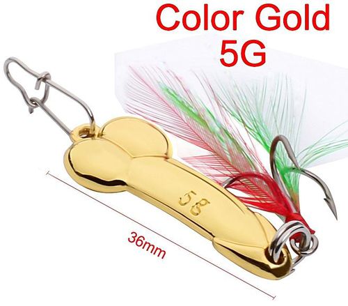 Generic Withoutt Penis Spoon Fishing Lure 5g-20g With Hooks Metal Sequins  Bait Funny Tackle Spoon price from jumia in Kenya - Yaoota!