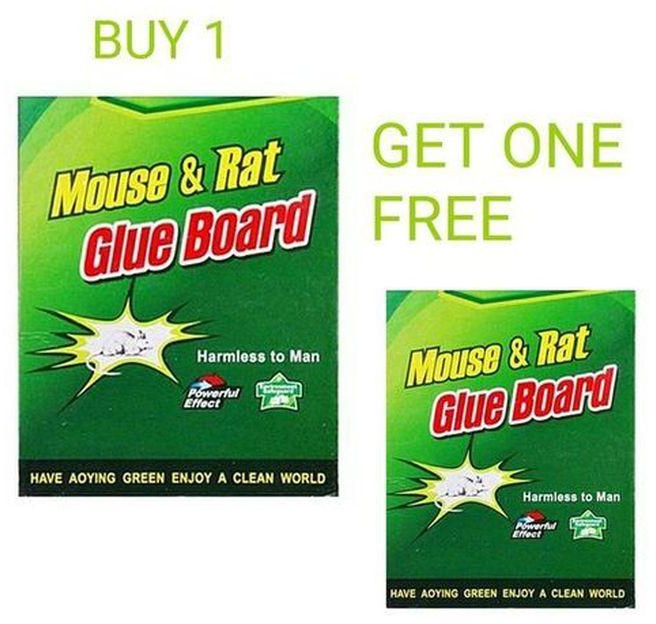 Non-Toxic Mouse Rat Trap Sticky Glue 2 Pieces