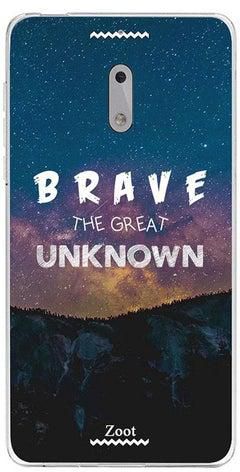 Skin Case Cover -for Nokia 6 Brave The Great Unknown Brave The Great Unknown