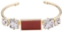 Open Design Rhinestone Elegant for Women Bracelet by JollyChic, 152960AB0MM