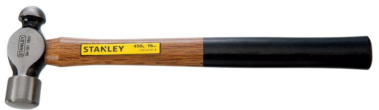 Stanley Stht54191-8 Wood Handle Ball Pein Hammer