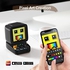 Divoom DitooPro, Retro Pixel Art Game Bluetooth Speaker with 16X16 LED, App Controlled Front Screen, Online Radio, Alarm Clock (Black)