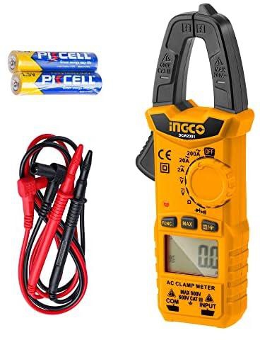Ingco DCM2001 Digital Current Tester Meter 200A (Clamp Meter)