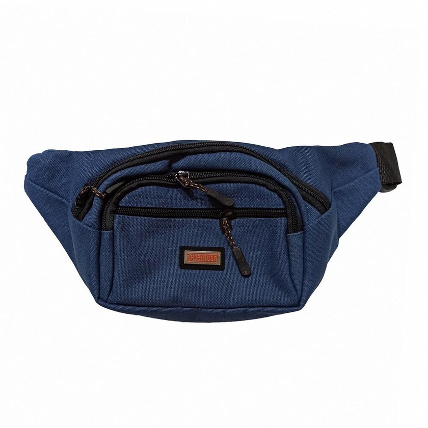 Unisex Waist Pack Shoulder Bag for Travel Blue