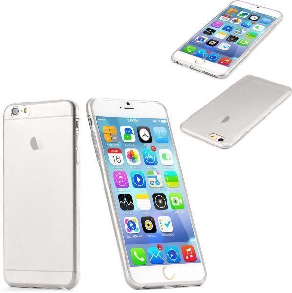 Ultra Thin Slim Soft Gel TPU Back Case Cover Skin For 4.7 Inch Apple iPhone 6 Gray