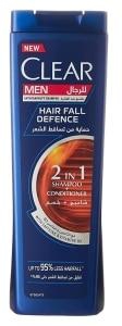Clear Men Hair Fall Defence Anti-Dandruff Shampoo 400ml