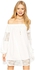 Jolly Chic A Line Dress for Women - XL, White