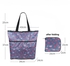 Sue&#39;s choice Reusable Grocery Bags,Tote Bag for Women Casual Shoulder Bag Foldable Large Shopping Bag,Beach bag