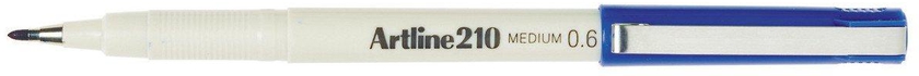 Artline 210 Medium 0.6mm Fineliner Pen (Blue)