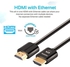 High Definition 4K HDMI Audio Video Cable 1.5M Black