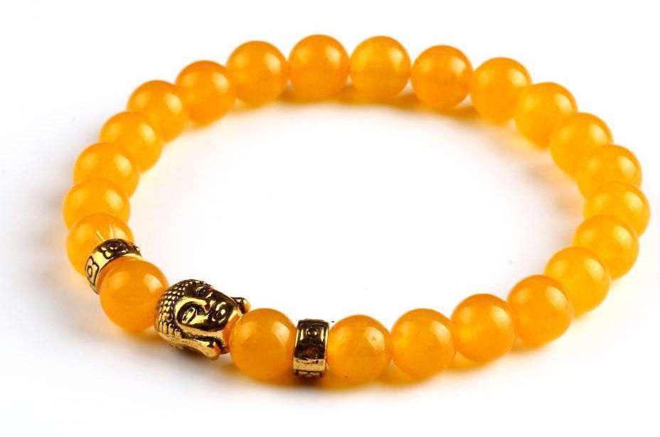 Fashion bracelets for women with yellow color