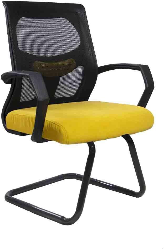 كرسي مكتب 80×50×50 سم - أصفر و اسود - WOB.OFF.5