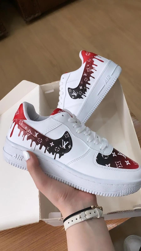 Original Air Force1 Low White Breathable Airforce Men Women Sports Sneakers Shoes White White 37