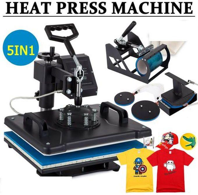 Heat Press Machine 8 In 1 For T-shirts Tiles,caps