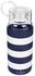 Kate Spade Water Bottle Navy Rugby Stripe 454 ml