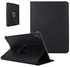 360 Degree Rotating PU Leather Flip Case Cover For Apple iPad Pro 11" 2020 Black