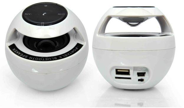 Bluetooth Mini touch Speaker with mic, White