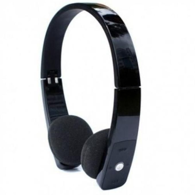 H610 Wireless Bluetooth Stereo Headset Bla"d&dew Black