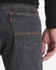 Chertex Casual Straight Leg Jeans - Denim Dark Grey