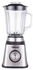 Nobel 2 in 1 Blender 1.5 Litres Jar 400W Motor Power, 2 Speeds with Pulse Function Blender with Glass Jar & Glass Grinder, LED Light NB515CR Silver & Black Color with 1 Year Warranty