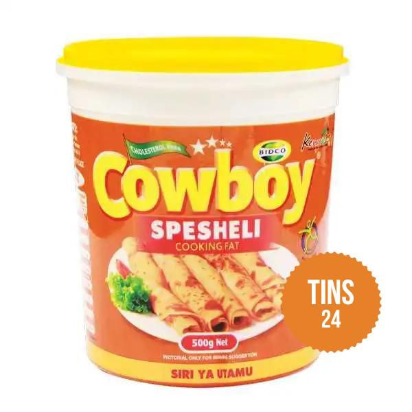 Cowboy Spesheli Cooking Fat - (500G x 24 Units) Wholesale