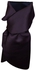 Generic Black Long Sleeveless Scuba Coat