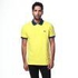 Fred Perry Green Label Men's Special Undercollar Slim Fit Yellow Polo Shirt - Made in Italy XL