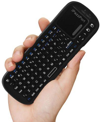 Generic iPazzPort KP-810-19BTS Mini Wireless Bluetooth QWERTY Keyboard Touchpad BDZ