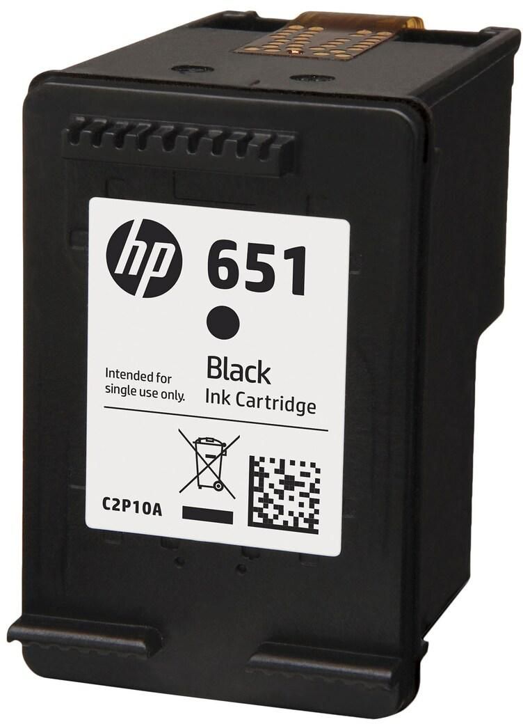 HP 651 BLACK Original Ink Cartridge C2P10AE