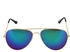 Generic Mirror Lens Sunglasses - Unisex 100% UV 400 Protection - Blue