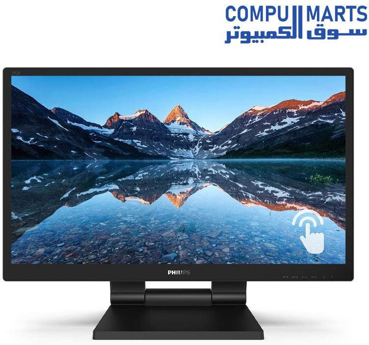 Monitor Philips 242B9T 23.8" IPS 5MS 60HZ FHD with Smooth Touch