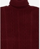 Evo Girls Knitted Pullover - Maroon