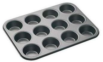 Generic 12 Hole Muffin /Cup / Queen Cake Baking Tray