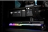 ذا وايت شوب مبرد بطاقة رسومات باضاءة ARGB 5 فولت 3 دبابيس LED وثلاث مراوح 80 ملم، حامل بطاقة رسومات LED RGB، مبرد وحدة معالجة الرسومات سهل التركيب - اسود/ايه