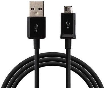 Tangle Free Micro USB Data Sync Charging Cable Black