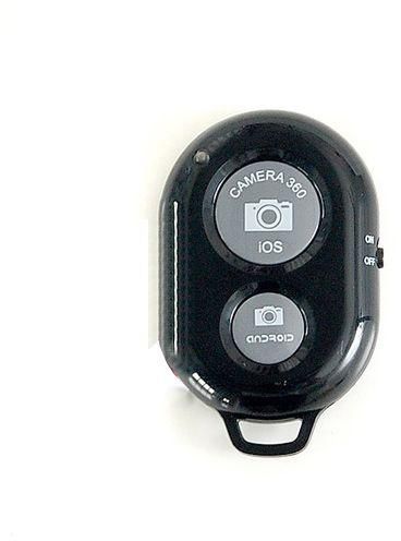 Wireless Bluetooth Camera Remote Shutter for iOS iPhone iPad Android Samsung HTC Sony [Black]