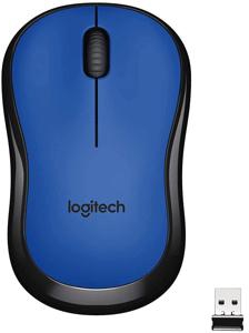 Logitech Wireless Mouse Silent M220 - Blue (910-004879)