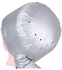 Bonnet Hood Hair Dryer Silver