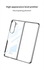 سامسونج جالاكسي زد فولد 5 ‫(Samsung Galaxy Z Fold 5) جراب جى كى كى من الزجاج المقوى - فضى